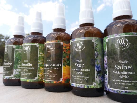 Ätherische Hydrolate von Wild Natural Spirit